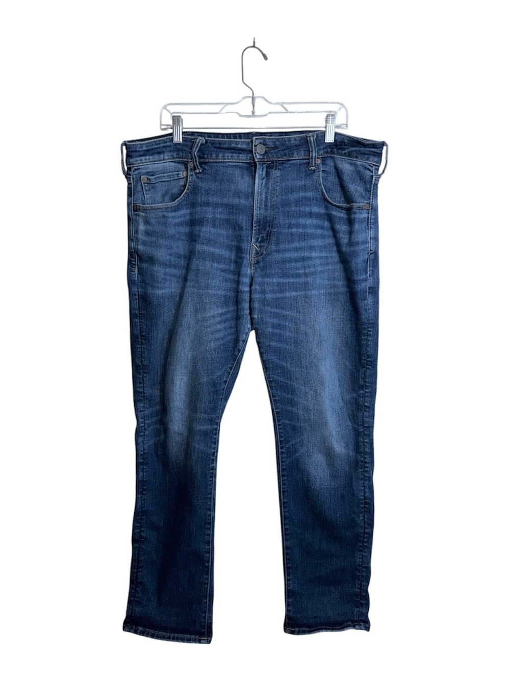 American Eagle Airflex Slim Jeans Dark Wash Non-ripped Denim Waist 38 Men’s